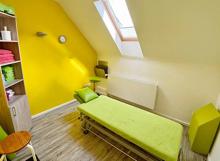 Therapiezentrum Röthig in Celle - Blick in ein Anwendungszimmer